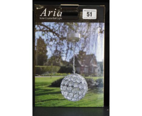A hanging Solar light 