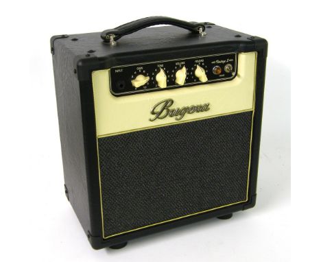 Bugera Vintage 5 guitar amplifier, appears to be in working order, dust cover