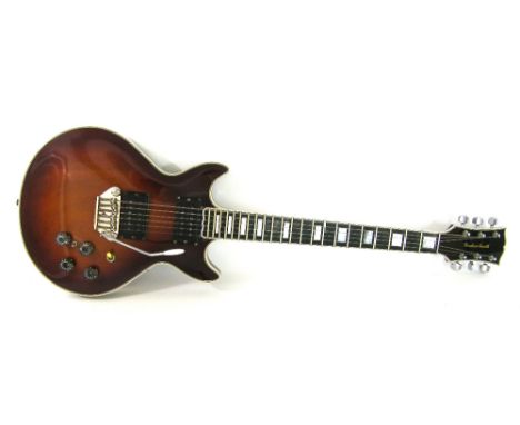 Gordon Smith Gemini style electric guitar, finish with some light surface marks and minor blemishes, electrics appear to be i