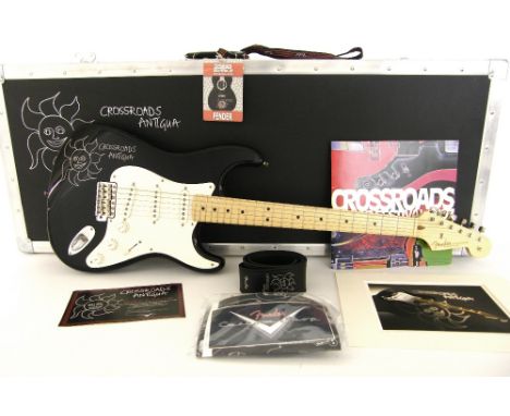 2007 Fender Crossroads Antigua Eric Clapton 'Sun Strat' Stratocaster electric guitar (JS400 model) - one of fifty 'Golden Pac