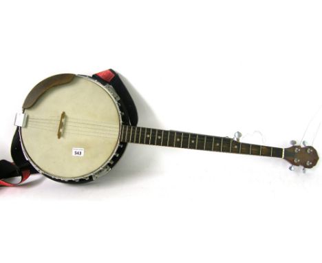 Kay five string resonator banjo, with 11" diameter skin and 26" scale