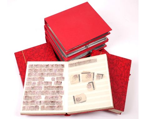 Stamps. All-world accumulation in 4 large stockbooks and 4 cover albums. Duplicated ranges of GB with large quantities of QV 