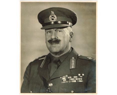 1943-1945 W. John Hardy, A History of the Eighth Indian Division, type-written manuscript and correspondence. Dealing with th
