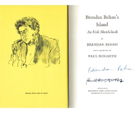 Brendan Behan, Brendan Behan's Island Bernard Geis Associates, New York, 1962. First Edition, signed to the title page by Bre