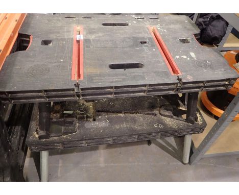 Keter folding work bench. Not available for in-house P&amp;P 