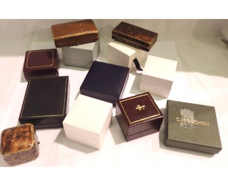 Mixed jewellery boxes including Pandora. P&amp;P Group 2 (£18+VAT for the first lot and £3+VAT for subsequent lots) 