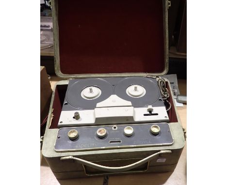 Fidelity Argyll reel to reel tape recorder. Not available for in-house P&amp;P 