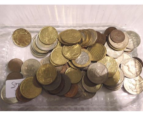 Mixed pre decimal UK and Euro coins. P&amp;P Group 1 (£14+VAT for the first lot and £1+VAT for subsequent lots) 