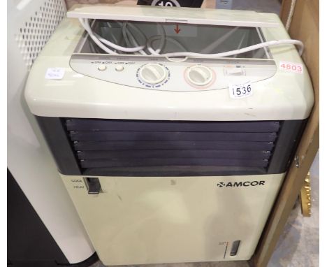 Amcor heater/cooler. All electrical items in this lot have been PAT tested for safety and have passed. This does not confirm 