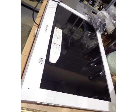 Samsung 40 inch TV, remote in office. All electrical items in this lot have been PAT tested for safety and have passed. This 