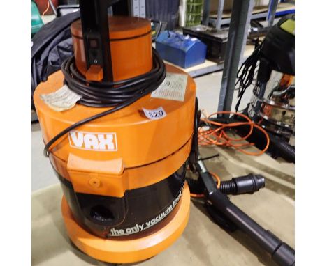 Vax vacuum cleaner. All electrical items in this lot have been PAT tested for safety and have passed. This does not confirm t