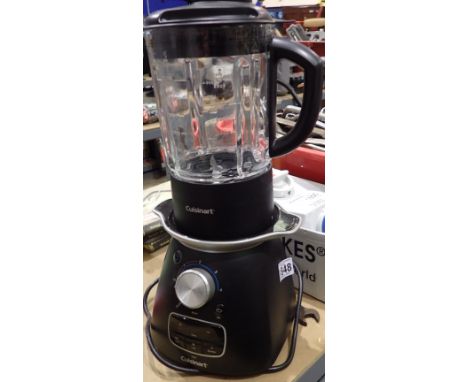 Cuisinart heated blender. All electrical items in this lot have been PAT tested for safety and have passed. This does not con
