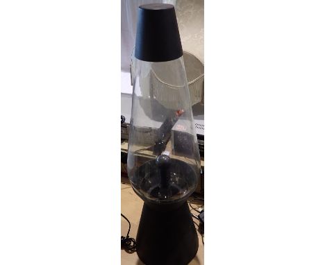 Large conical plasma lamp, H: 60 cm. All electrical items in this lot have been PAT tested for safety and have passed. This d