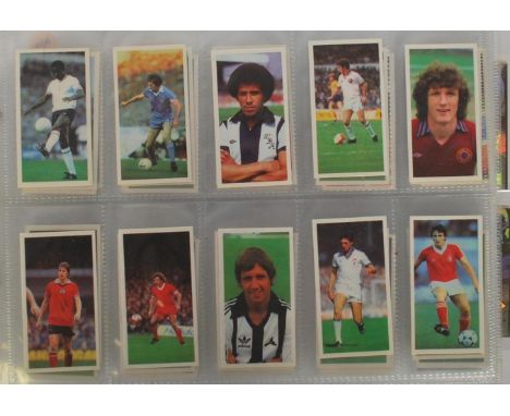 A collection of vintage&nbsp;Barratt / Bassett collectors trade cards trade cards in full sets stored within plastic sleeves 