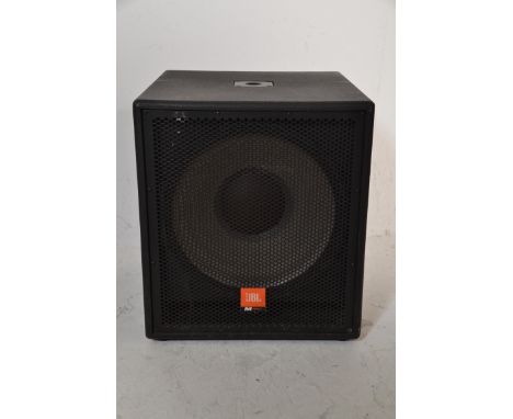 Hi - Fi - A large JBL MPro speaker model MP418S. Measures 61cm tall by 54cm wide and 60cm deep.&nbsp;