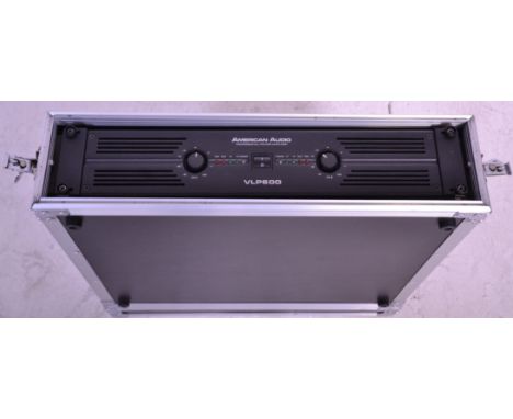 An American Audio Professional Power Amp&nbsp; - Amplifier model no VLP600 complete in a good Citronic professional audio car