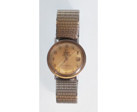 A vintage&nbsp;Omega Constellation Automatic Chronometer wristwatch having a champagne dial with Arabic numeral chapter ring 