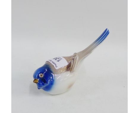 Royal Copenhagen porcelain bird, model number 410
