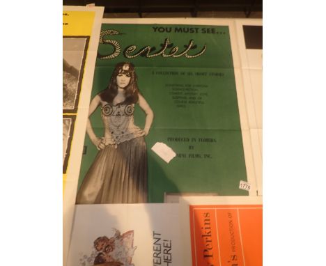 Original USA one sheet adult cinema poster Sextet 104 x 68 cm