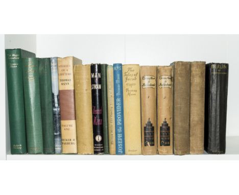 NO RESERVE Mann (Thomas) Buddenbrooks, 2 vol., 1924 § Mann (Heinrich) Berlin, 1929, first editions, light browning to endpape