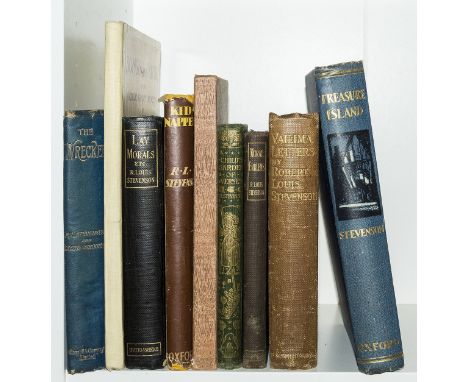 NO RESERVE Stevenson (Robert Louis) and Lloyd Osbourne. The Wrecker, first edition, frontispiece and illustrations, small ink