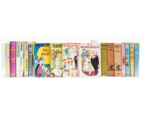 Wodehouse (P.G.) Full Moon, jacket spine ends and corners a little chipped and creased, [1947]; Uncle Dynamite, neat ink insc
