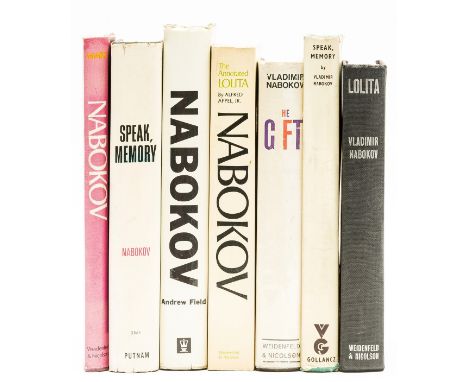 Nabokov (Vladimir) Speak, Memory, 1951; Lolita, first English Edition, 1959; The Gift, 1963, original boards, first and last 