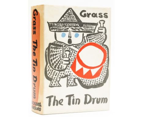 Grass (Günter) The Tin Drum, translated by Ralph Manheim, first English edition, cut signature of the author to title, origin