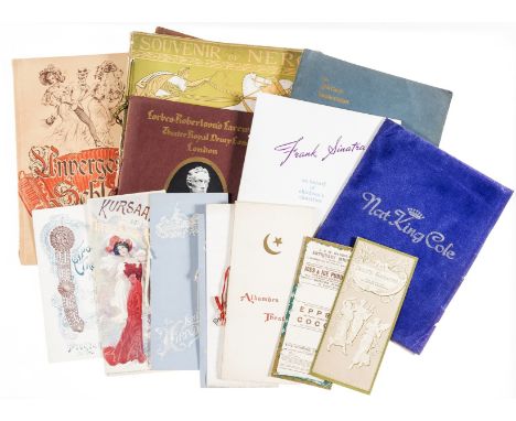 NO RESERVE Theatre.- A Group of 17 theatre programmes, illustrations, original wrappers, some rubbing and creasing, light sur
