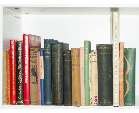 Craig (Maurice) Irish Book Bindings 1600-1800, plates, 1954 § Joyce (James) Ulysses, The Bodley Head, 1962 § O'Brien (Edna) M