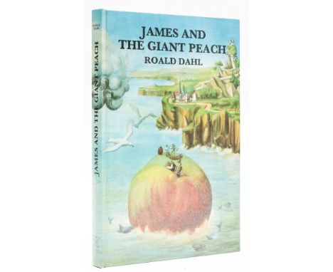 Dahl (Roald) James and the Giant Peach, seventh impression, signed by the author on endpaper, illustrations by Michel Simeon,