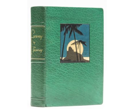 Priestley (J.B.) Faraway, first edition, one of 25 copies specially bound, signed and inscribed by author dated 1970, typescr