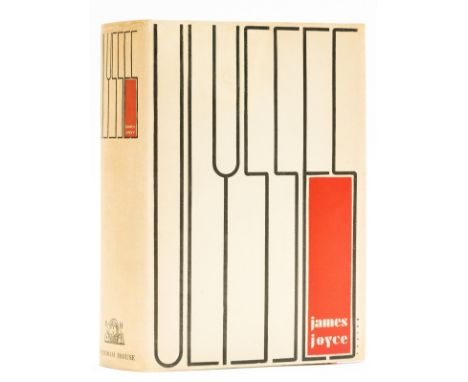 Joyce (James) Ulysses, first authorised American edition, upper hinge starting, "Random House Announcement for the Season of 