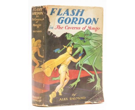 NO RESERVE Raymond (Alex) Flash Gordon in the Caverns of Mongo, first edition, frontispiece, damp-staining to title, pictoria