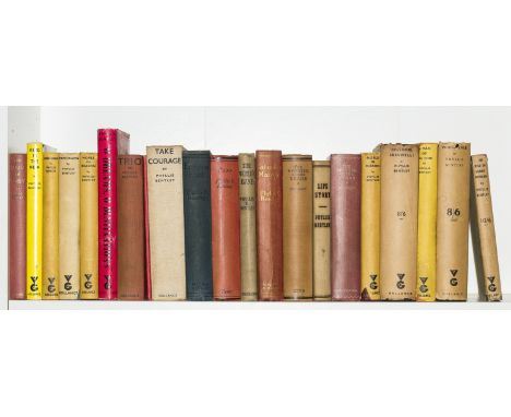 Bentley (Phyllis) Inheritance, 1932; The Rise of Henry Morcar, faded spine, 1946; A Man of His Time, signed by author, 1966; 