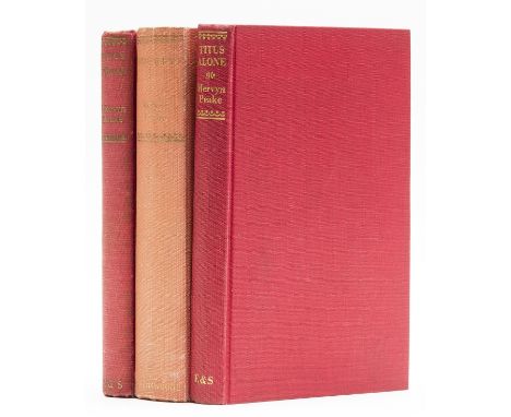 NO RESERVE Peake (Mervyn) [Gormenghast Trilogy], 3 vol., comprising Titus Groan, Gormenghast and Titus Alone, first editions,