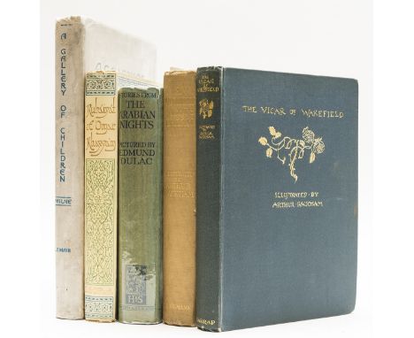 Rackham (Arthur).- Shakespeare (William) A Midsummer Night's Dream, 40 tipped-in colour plates with captioned plate guards, o