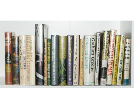 Greene (Graham) The Lost Childhood, 1951; Travels with my Aunt, 1969; A Burnt-Out Case, 1961, first English editions, first w