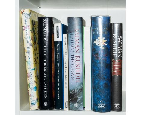 Rushdie (Salman) Haround and the Sea of Stories, advance proof copy, 1994; Shame, 1983; The Satanic Verses, 1988, all but the