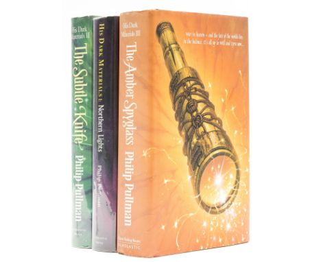 Pullman (Philip) [His Dark Materials], vol.1 seventh printing, vols. 2 &amp; 3 first editions, vol.1 &amp; 2 with bookplates 