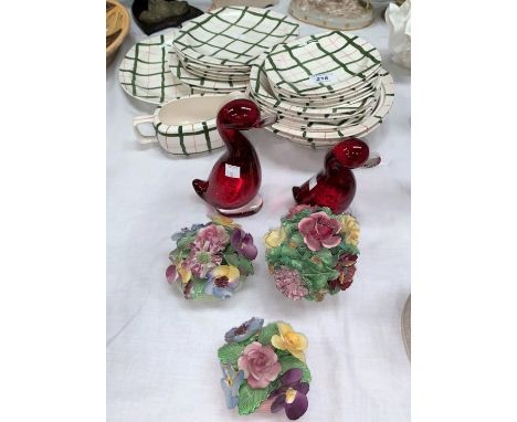A Midwinter Stylecraft part set of dinnerware; etc. 
