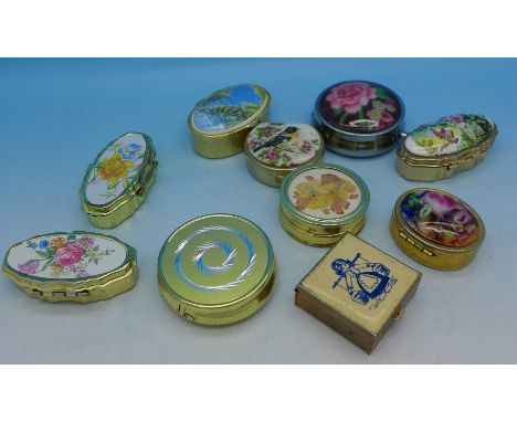 A collection of trinket boxes