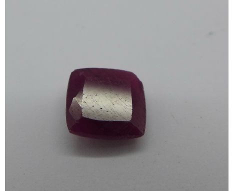 An unmounted ruby