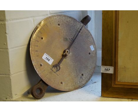 A set of vintage Salter Class III spring balance scales.