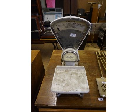A set of Avery balance scales.