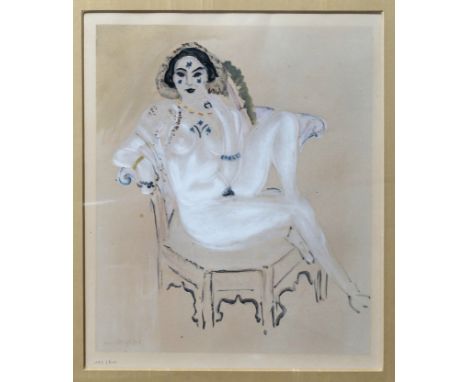 after Henri Matisse (French, 1869-1954), Nu (Maeght 1505), offset lithograph printed in colours, circa 1950, on wove paper, f