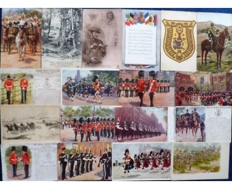Postcards, a mixed subject selection of approx. 83 cards with Military (51) and London Life (32). Including London Fire Engin