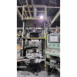 LOW PRESSURE DIE CASTING MACHINE WITH HYDRAULIC PRESS AND FURNACE