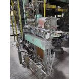 LOW PRESSURE DIE CASTING MACHINE WITH HYDRAULIC PRESS, FURNACE, AND DIE COOLING