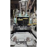 LOW PRESSURE DIE CASTING MACHINE WITH HYDRAULIC PRESS, FURNACE, AND DIE COOLING